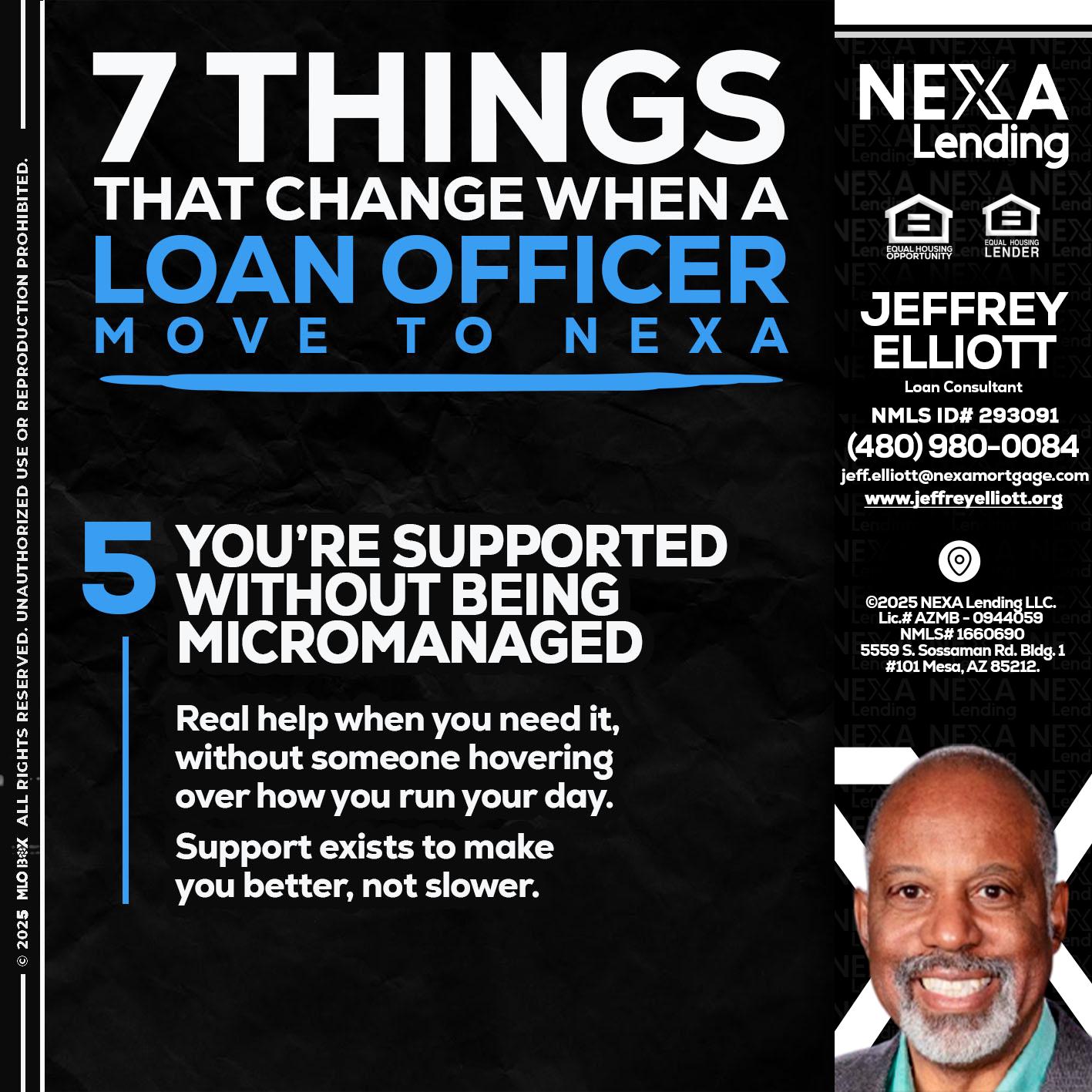 7 THINGS (5) - Jeffrey L. Elliott -Loan Consultant