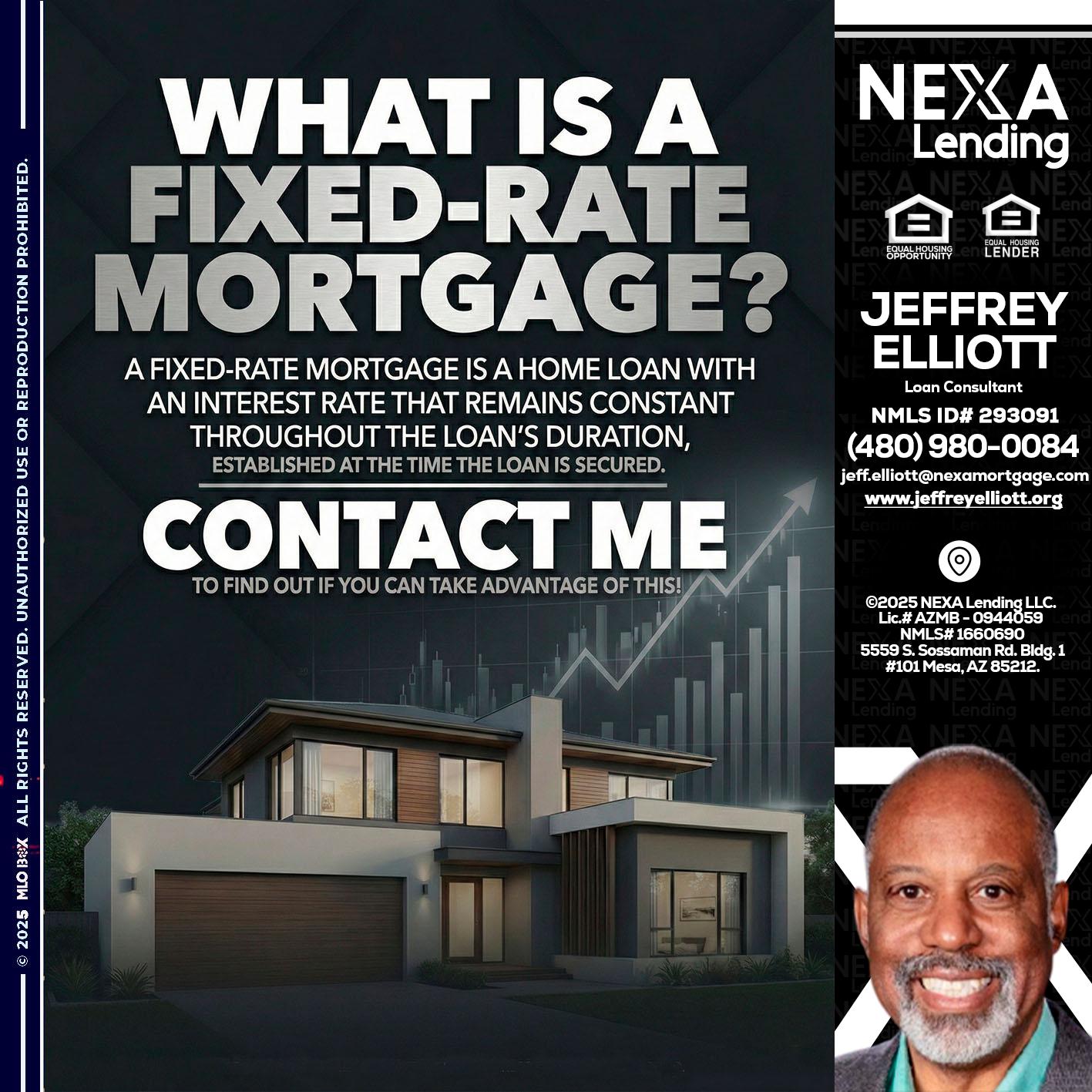 WHAT IS A - Jeffrey L. Elliott -Loan Consultant