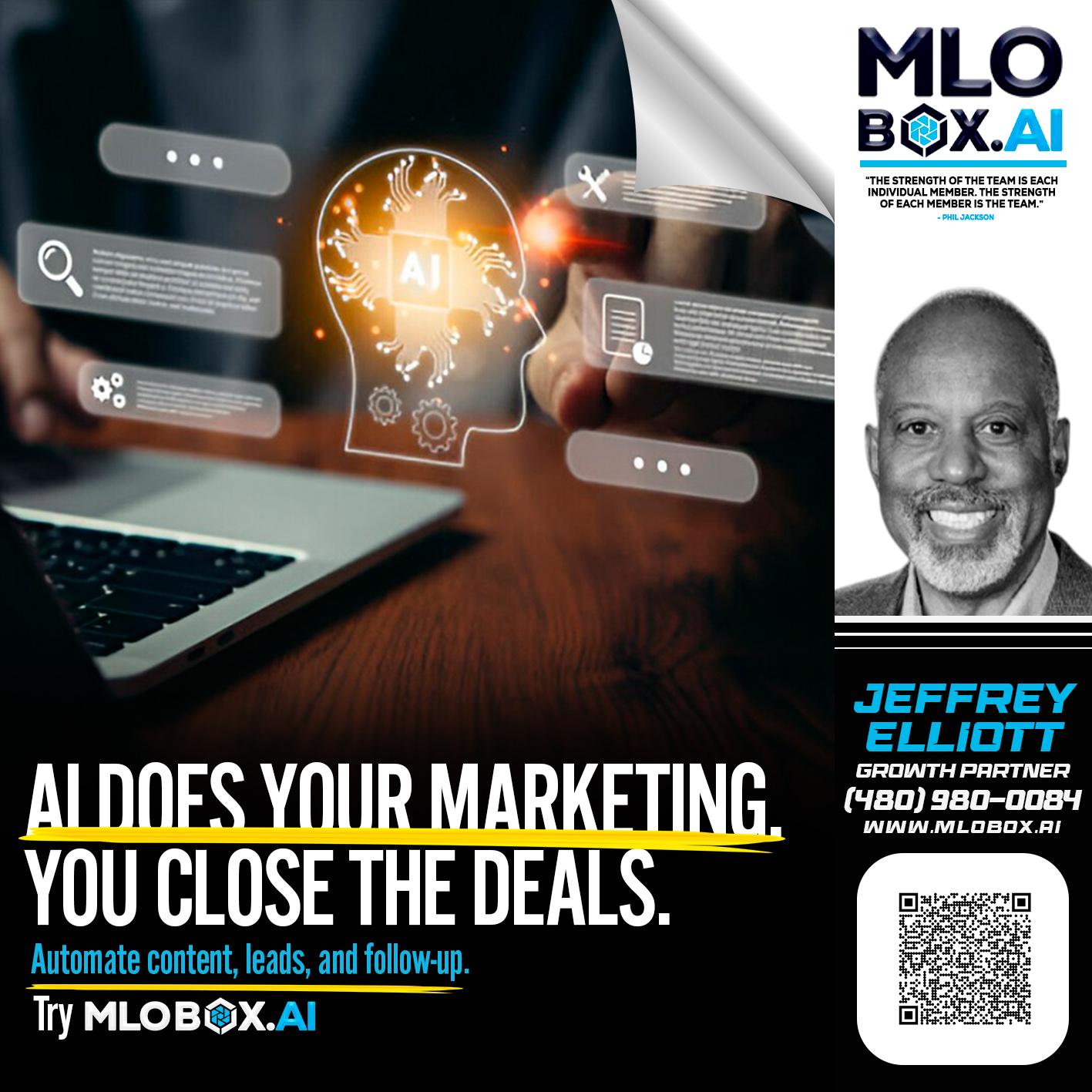 AI DOES - Jeffrey L. Elliott -Loan Consultant