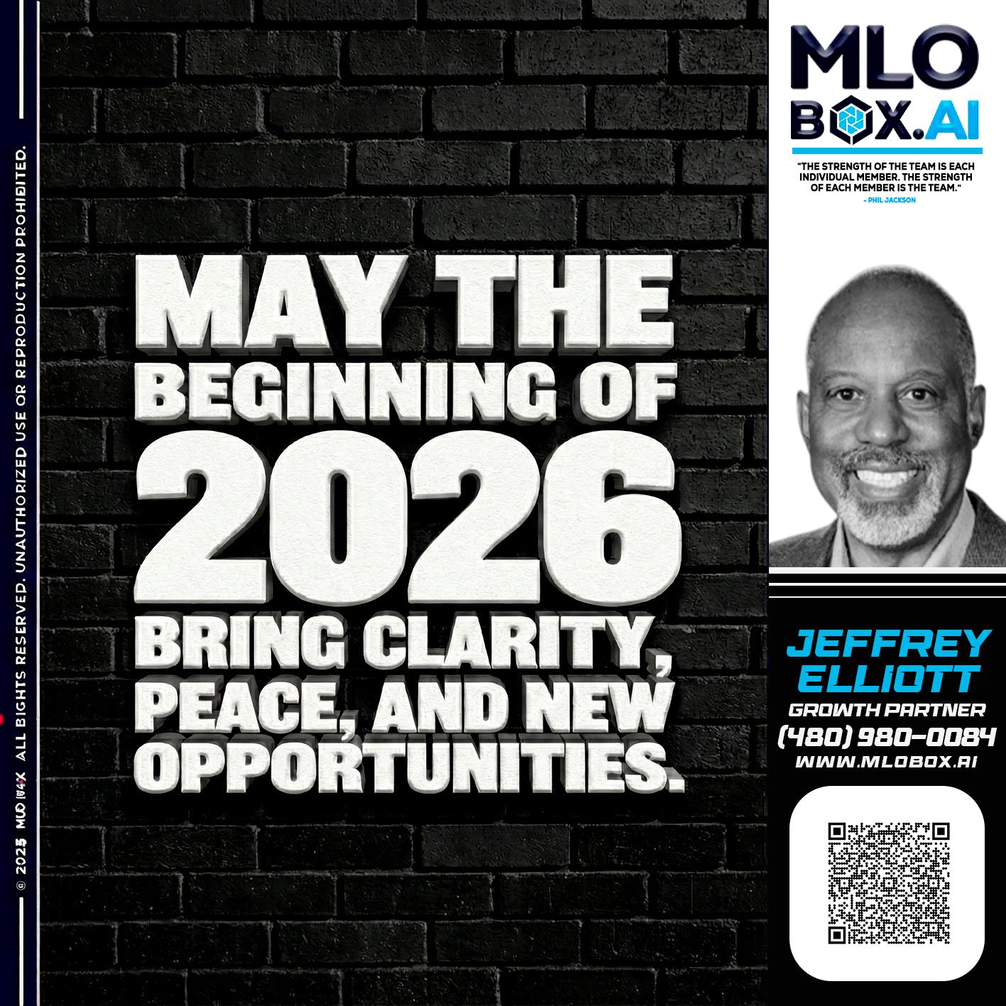 MAY THE 2026 - Jeffrey L. Elliott -Loan Consultant