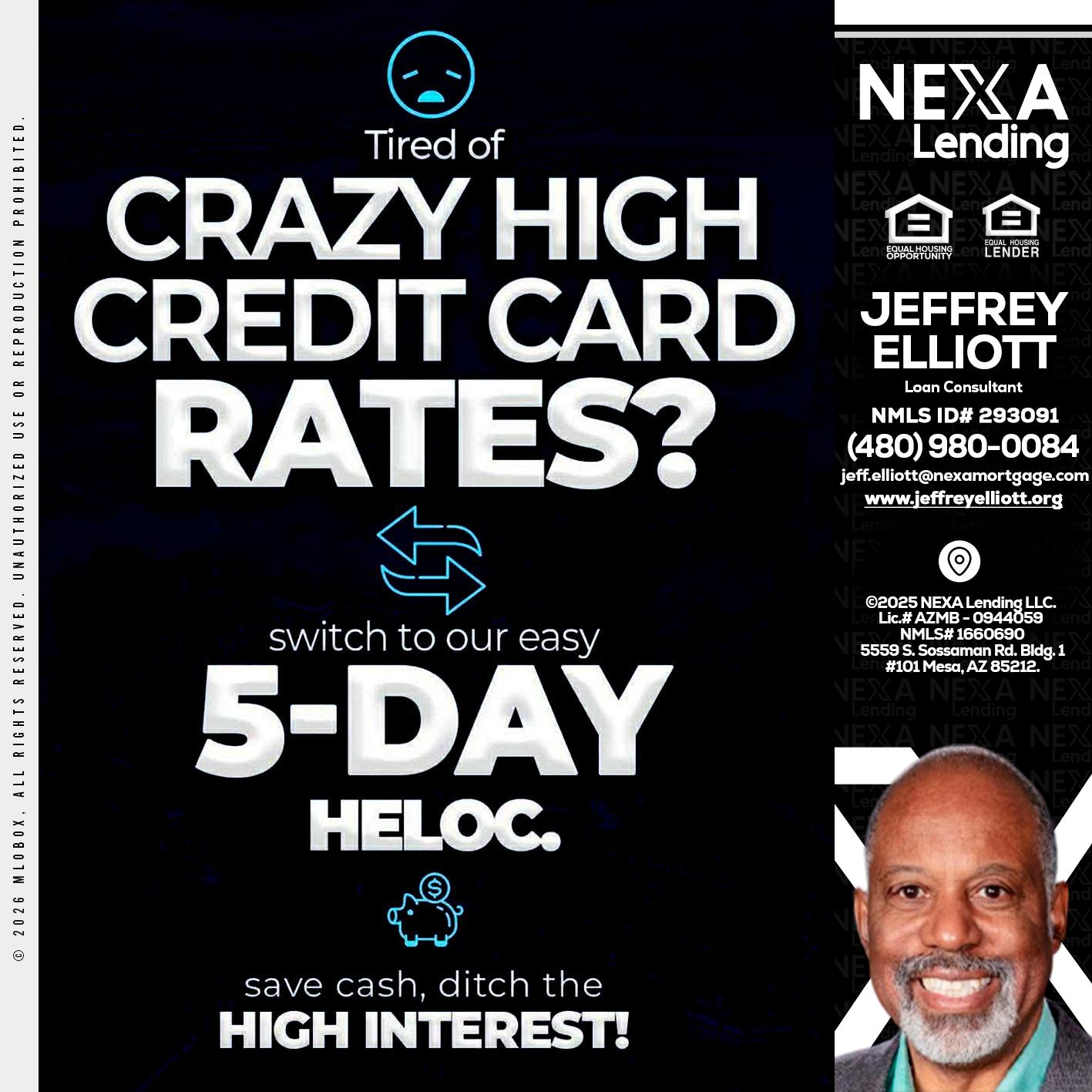 CRAZY HIGH - Jeffrey L. Elliott -Loan Consultant