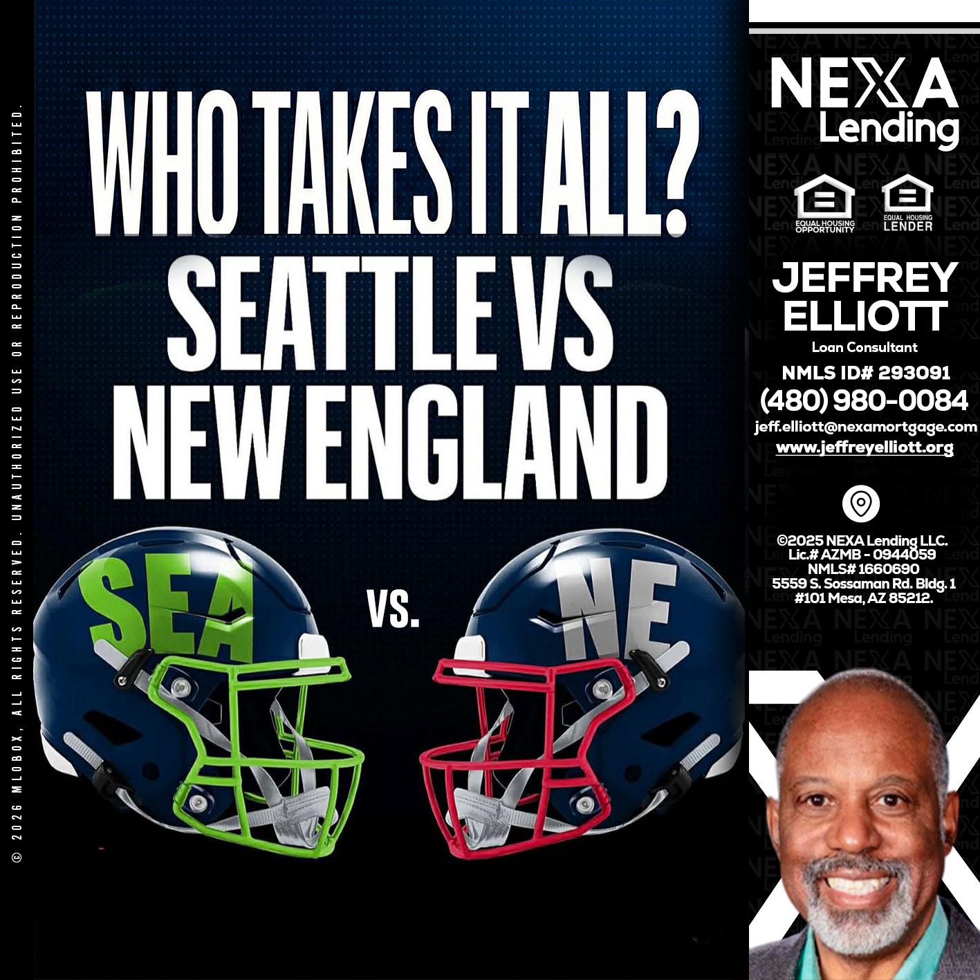 WHO TAKE IT ALL? - Jeffrey L. Elliott -Loan Consultant