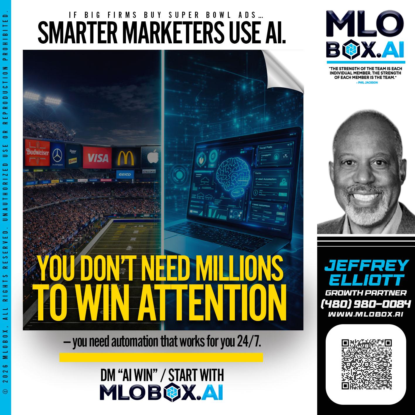 you don't need - Jeffrey L. Elliott -Loan Consultant