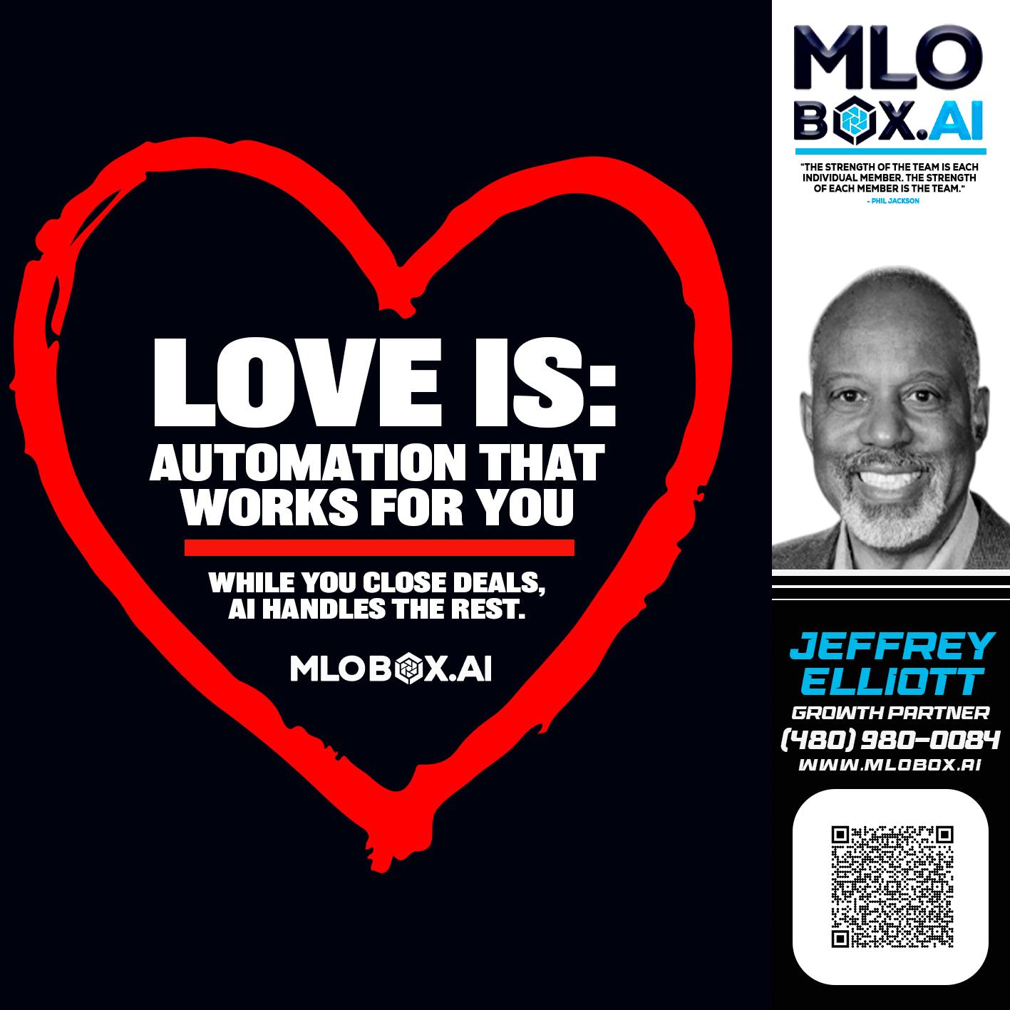 love is - Jeffrey L. Elliott -Loan Consultant