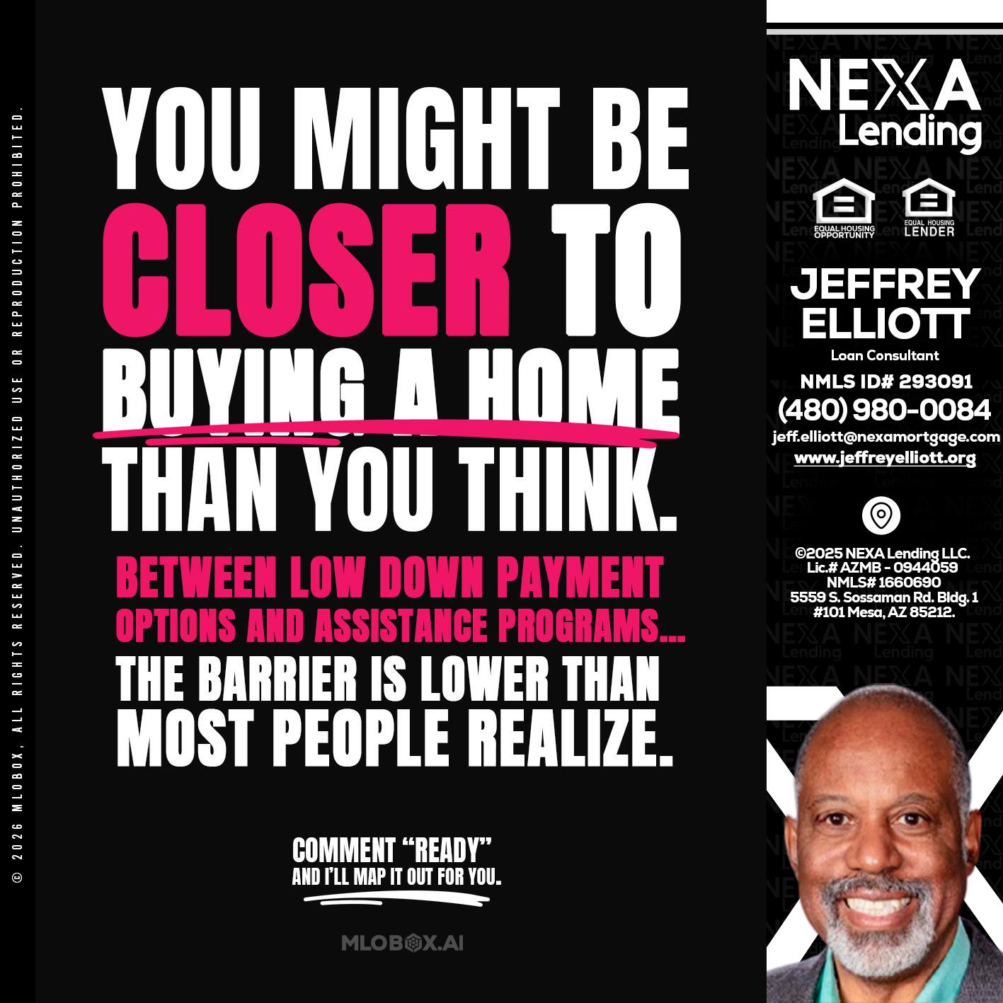 YOU MIGHT BE - Jeffrey L. Elliott -Loan Consultant