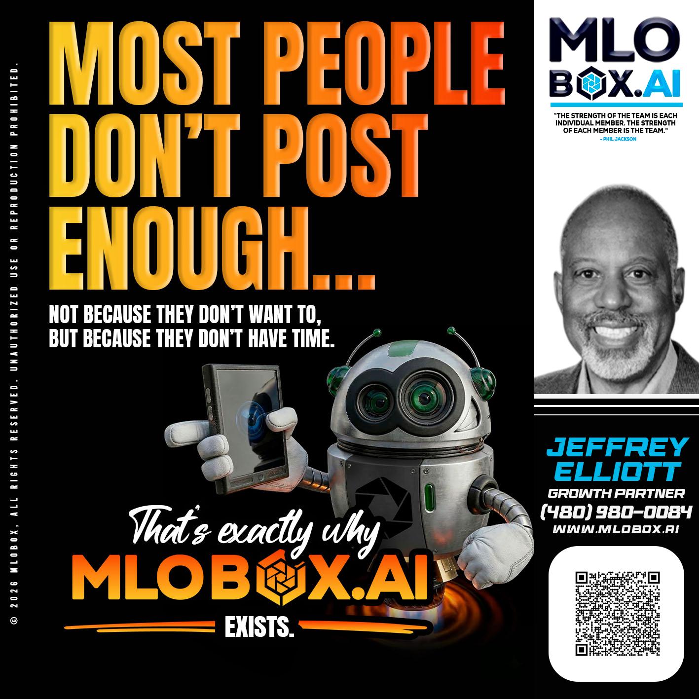 most people - Jeffrey L. Elliott -Loan Consultant