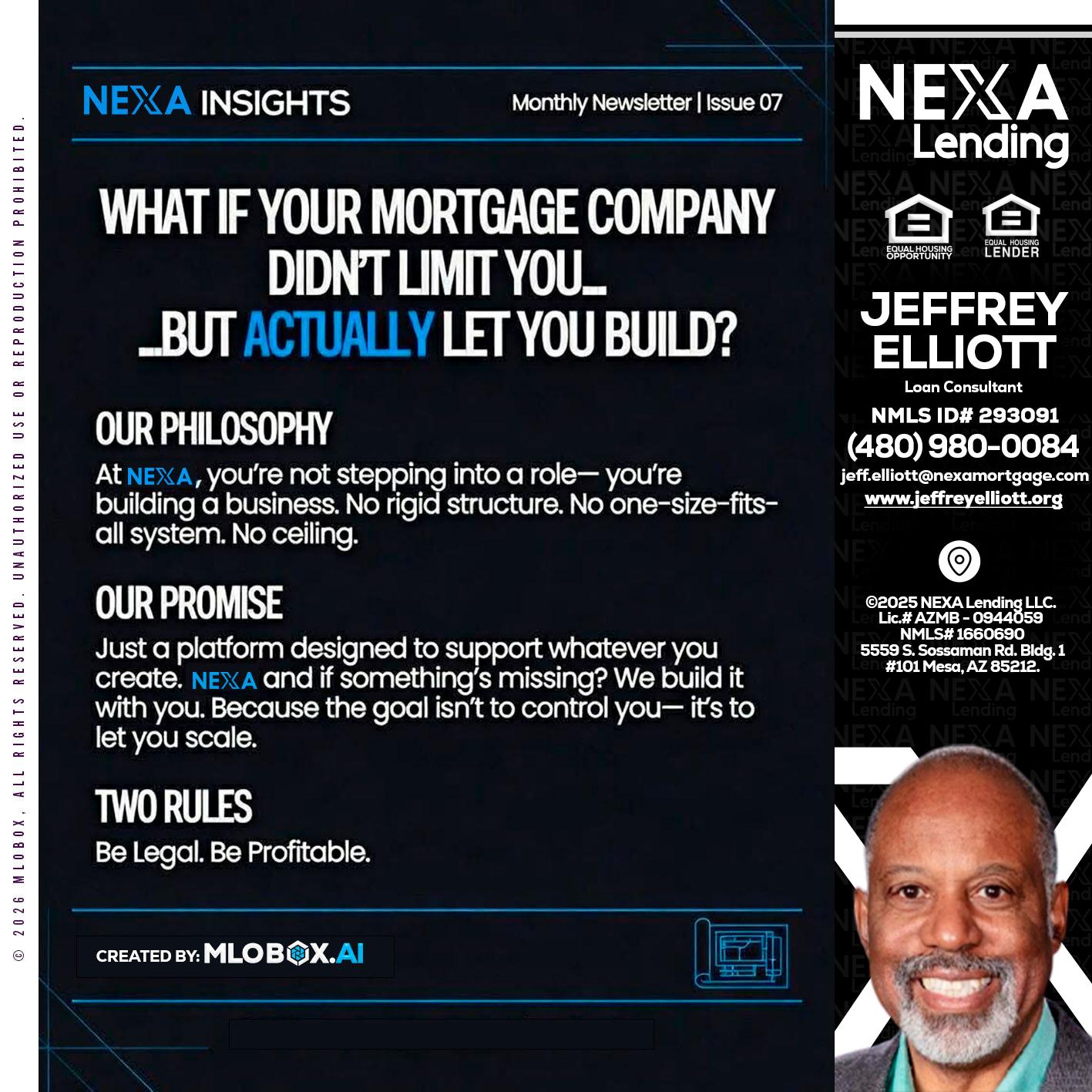NEXA INSIGHTS - Jeffrey L. Elliott -Loan Consultant