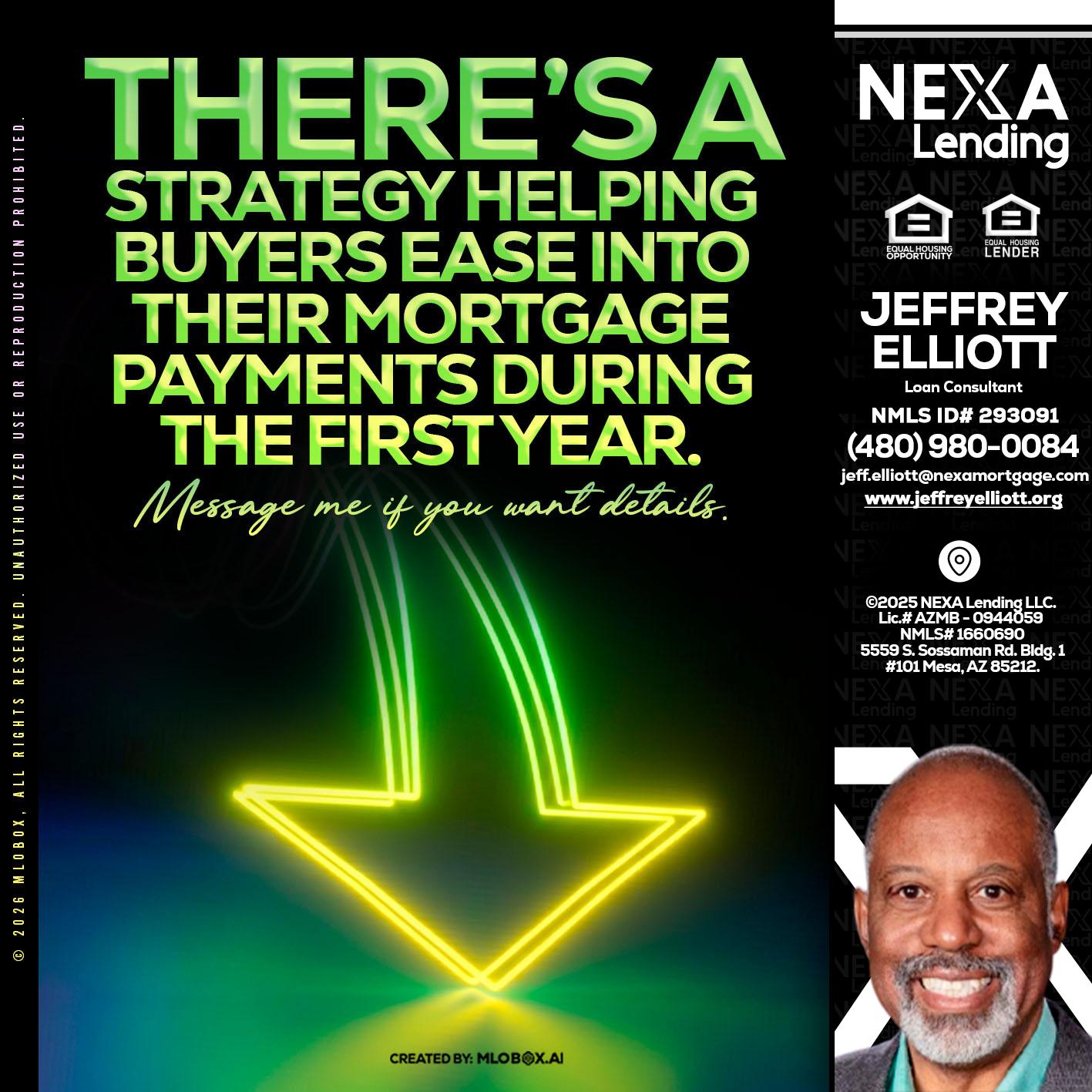 THERES A STATEGY - Jeffrey L. Elliott -Loan Consultant