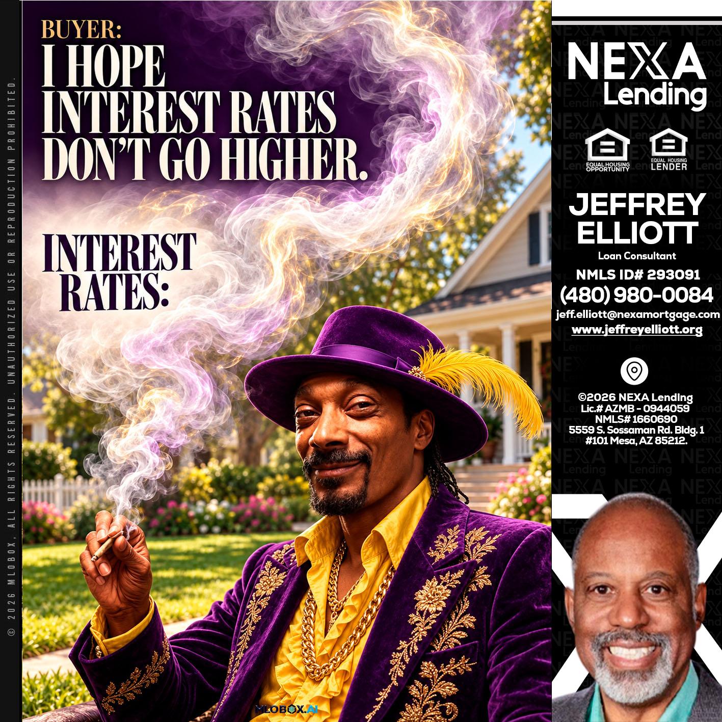 I HOPE RATES - Jeffrey L. Elliott -Loan Consultant